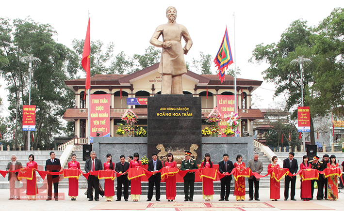 Tưởng niệm anh hùng dân tộc Hoàng Hoa Thám