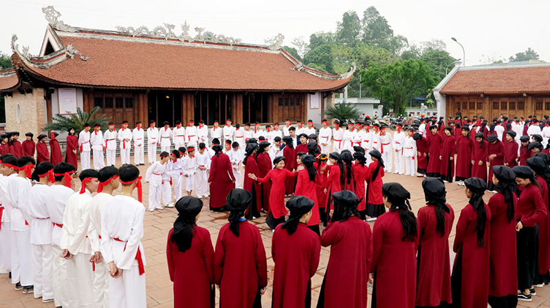 Hát xoan Phú Thọ - Di sản văn hóa phi vật thể của nhân loại 