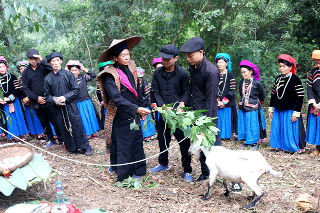 Lễ vật cúng thần rừng