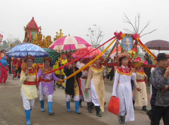 Khai hội đền A Sào 