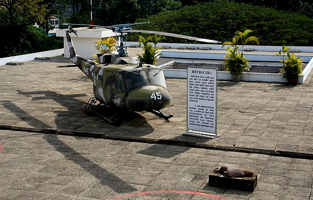 Trực thăng hiệu UH-1 của Nguyễn Văn Thiệu 